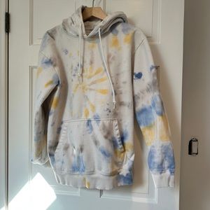Urban outfitters tie die hoodie